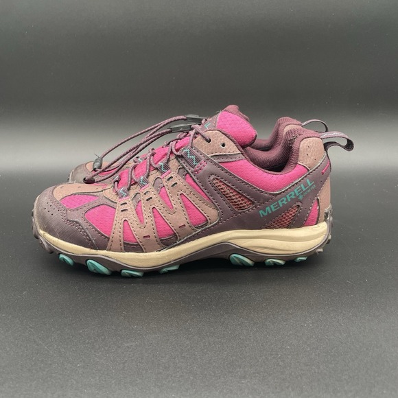 Merrell Women's Accentor 3 Sport GORE-TEX Hiking Shoes Size 6.5 Fuchsia Purple - Picture 3 of 7